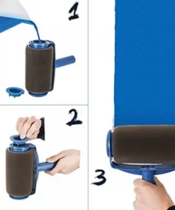 Paint Roller Tool For Mess-Free Painting