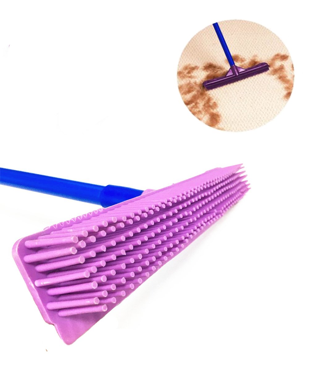 Pet Hair Rubber Broom