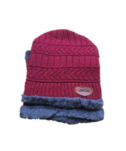 2-Piece Warm Beanie and Scarf Set