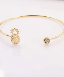 Cuff Bangle Pineapple Bracelet