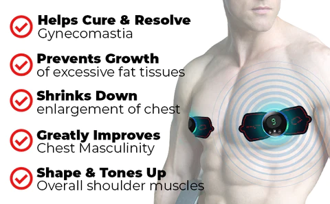 EMS Gynecomastia Reduction Massager