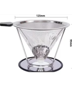 Pour Over Stainless Steel Coffee Filter