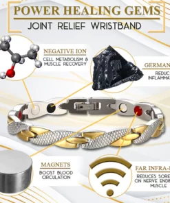 Negative Ion And Germanium Energy Joint Relief Wristband