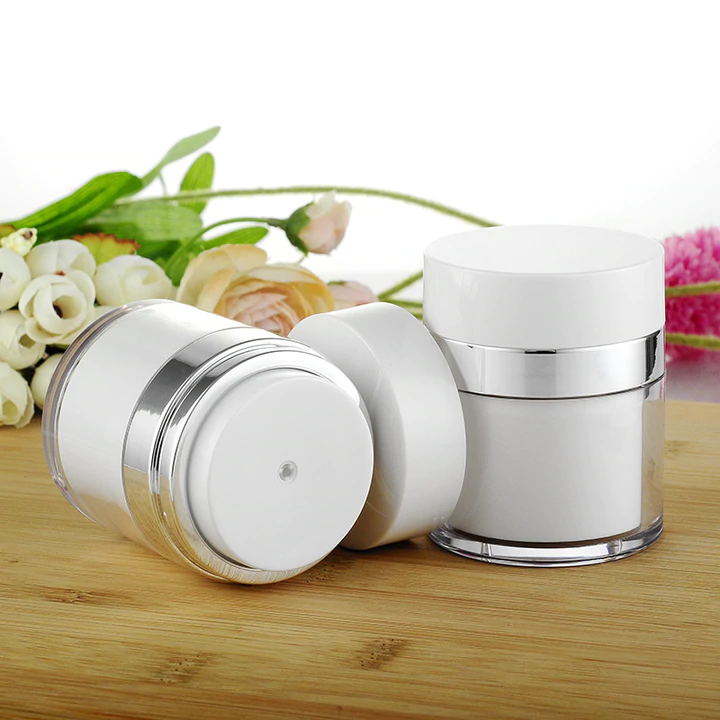 Cream Jar Vacuum Bottle