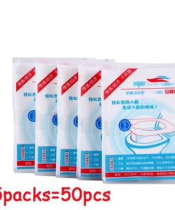 Biodegradable Disposable Plastic Toilet Seat Cover (50 PCS)