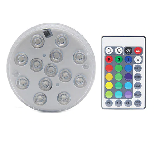 16 Colors Submersible Led Pool Light Remote Control