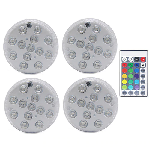 16 Colors Submersible Led Pool Light Remote Control