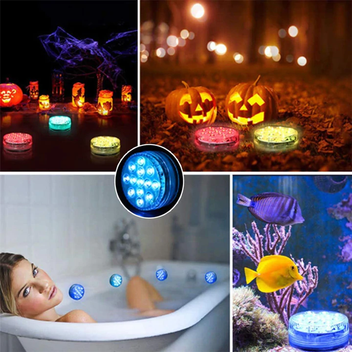 16 Colors Submersible Led Pool Light Remote Control