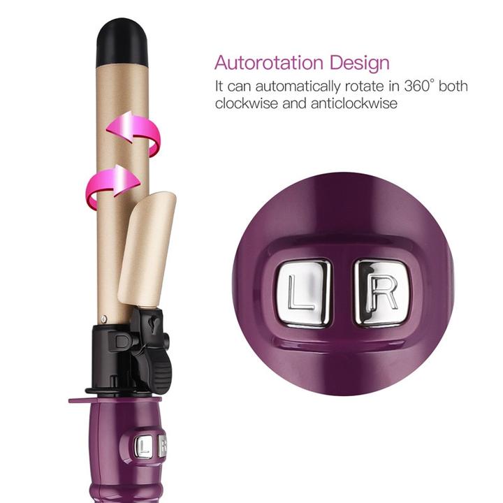 Self-Rotating Curling Iron