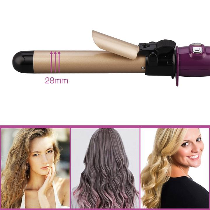 Self-Rotating Curling Iron