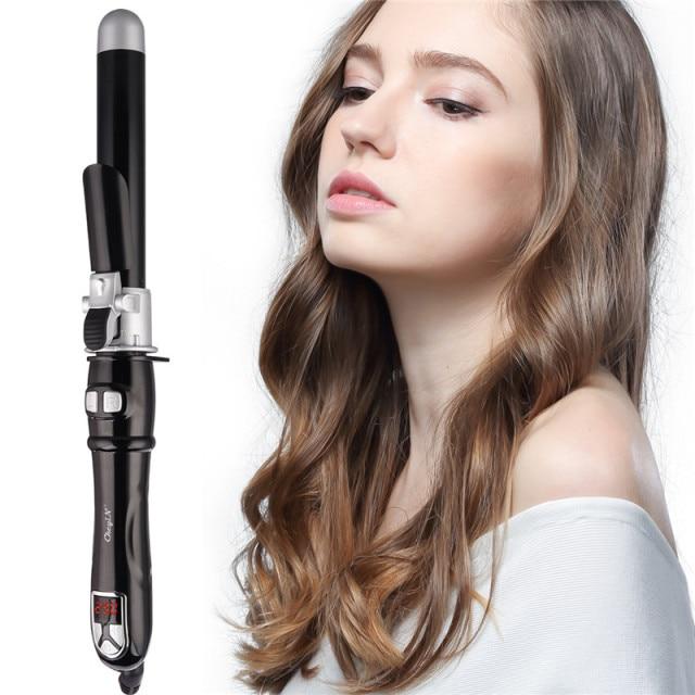 Self-Rotating Curling Iron