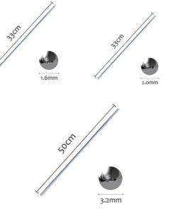 Low Solution Welding Flux-Cored Rods