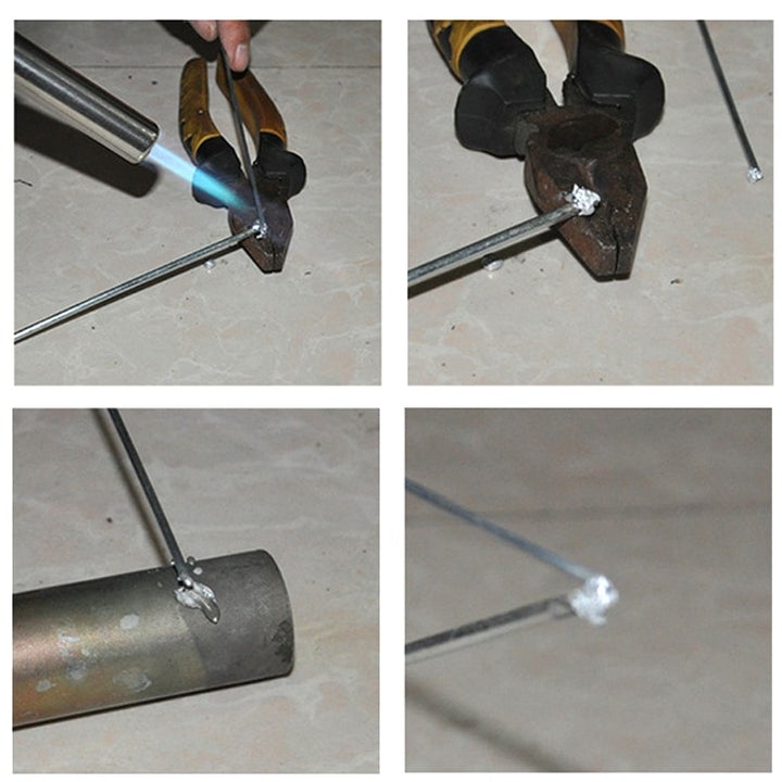 Low Solution Welding Flux-Cored Rods