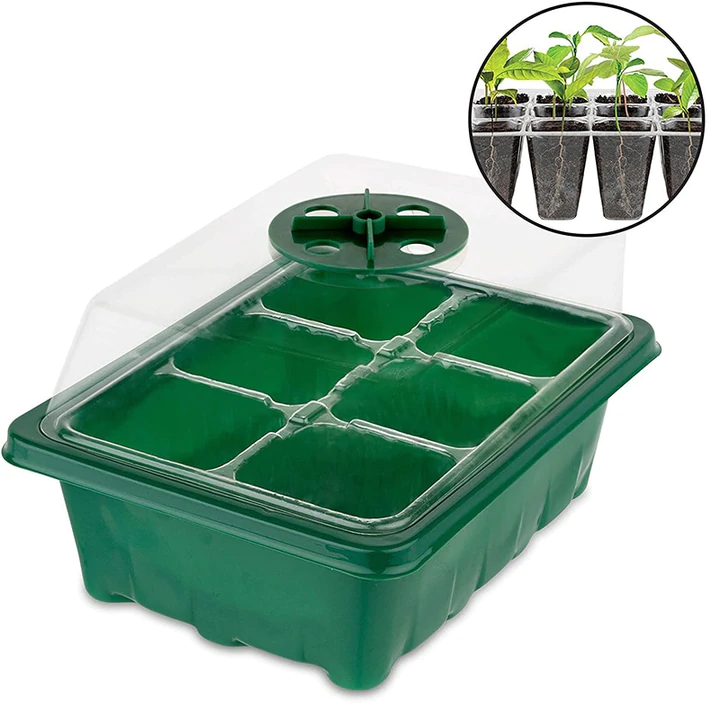 Seed Starting Trays with Grow Light