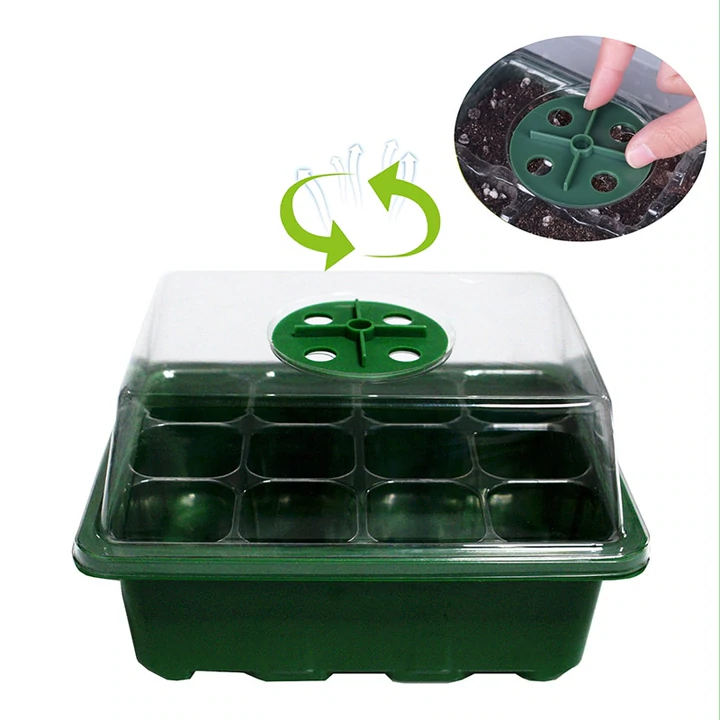 Seed Starting Trays with Grow Light