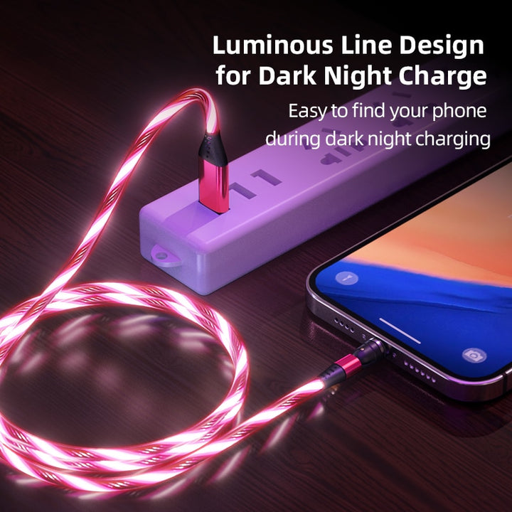 Glow Charger Cable  Charger All Devices