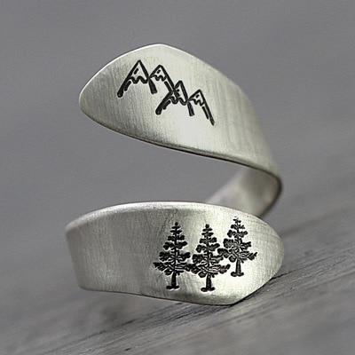 Nature-Inspiration Ring925 sterling silver