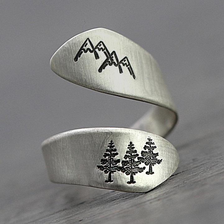 Nature-Inspiration Ring925 sterling silver