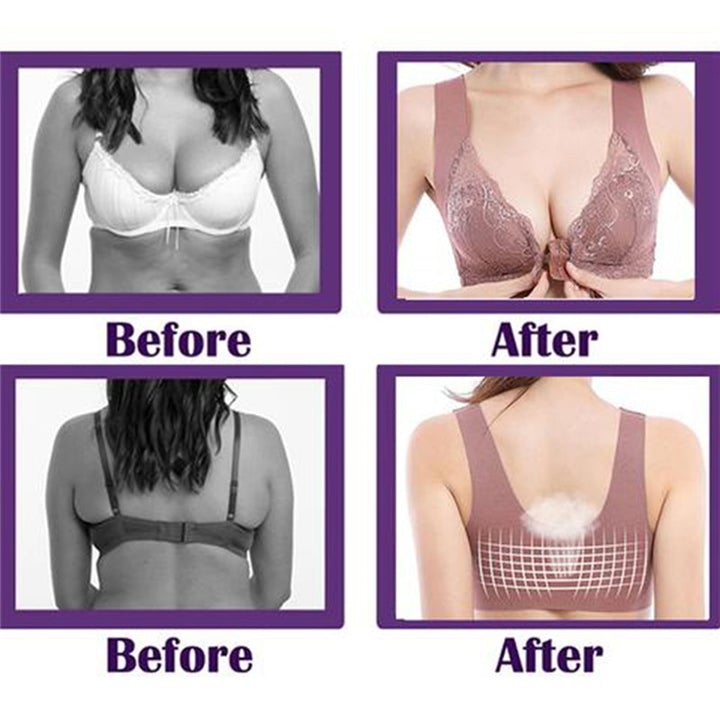 5D Front Closure Strapless Bra