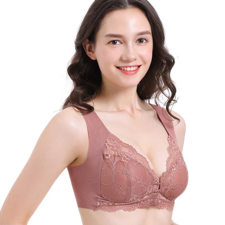 5D Front Closure Strapless Bra