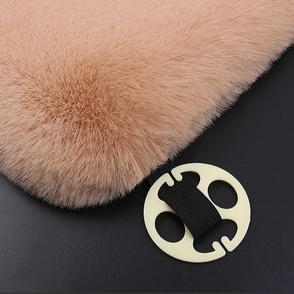 Fur Car Seat Cushion