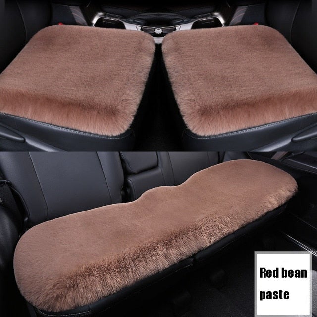 Fur Car Seat Cushion