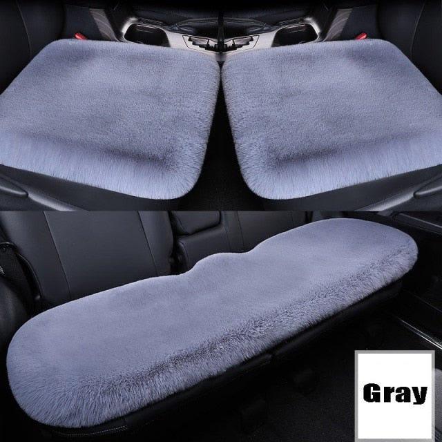 Fur Car Seat Cushion