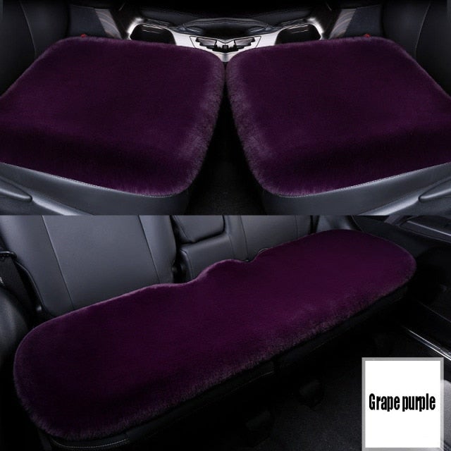 Fur Car Seat Cushion