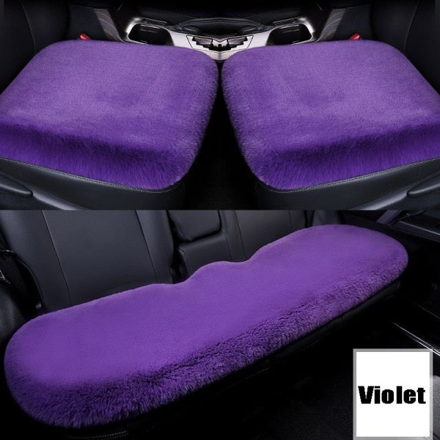 Fur Car Seat Cushion