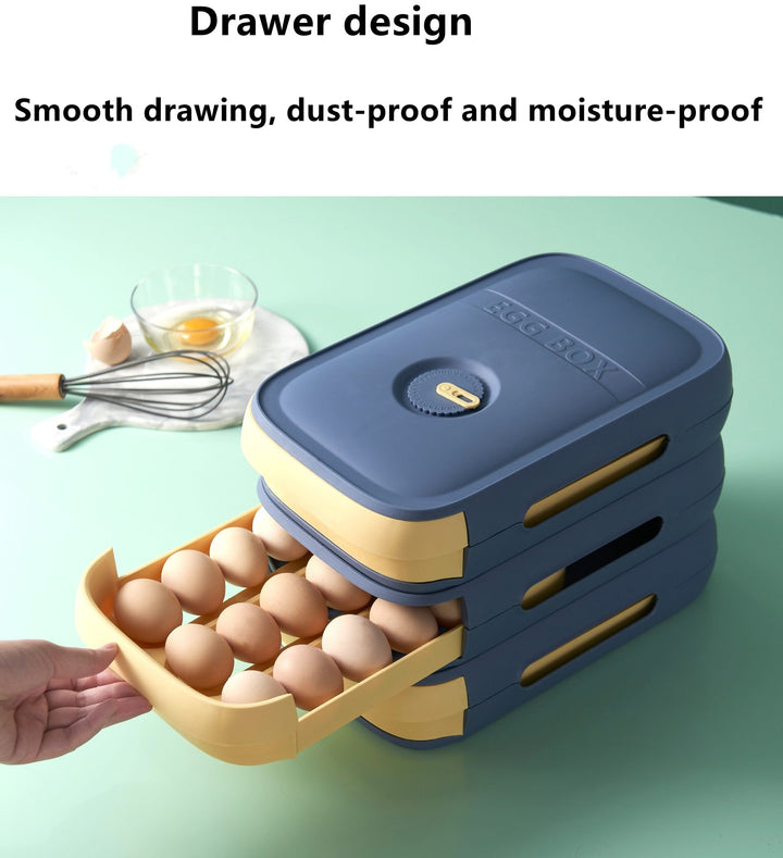 Egg Storage Drawer Box