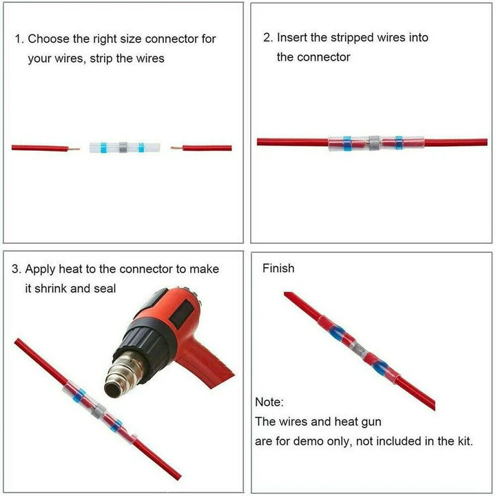 Waterproof Solder Wire Connectors