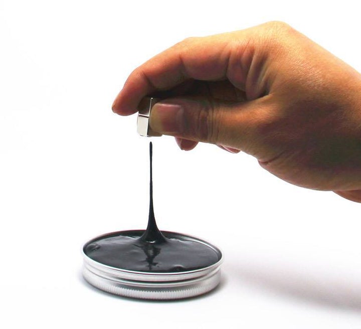 Super Magnetic Slime  Strong Magnetic Rubber