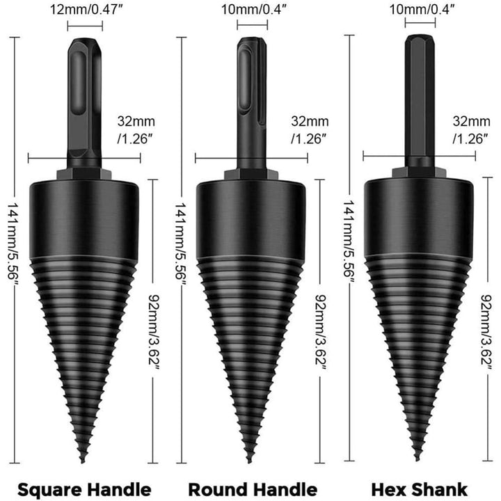 Firewood Drill Bit Set