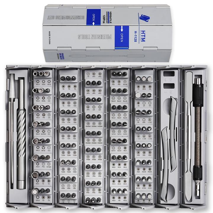 128 in 1 Precision Screwdriver Set