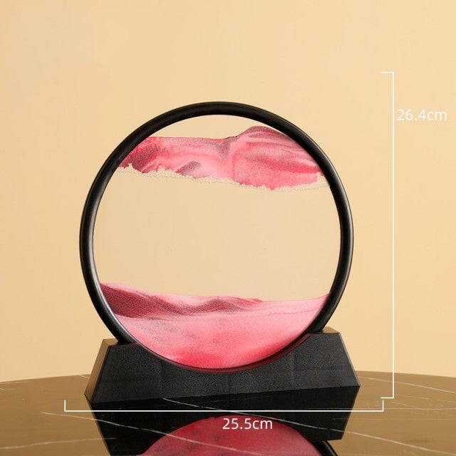 3D Dreamlike Real  Time Landscape Hourglass Artwork