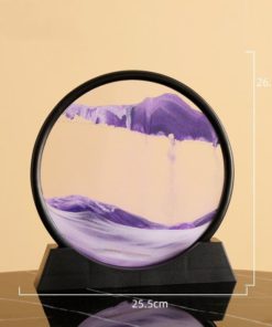 3D Dreamlike Real  Time Landscape Hourglass Artwork