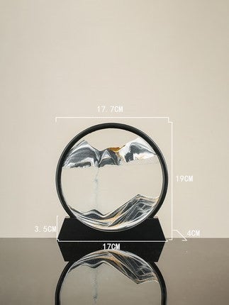 3D Dreamlike Real  Time Landscape Hourglass Artwork