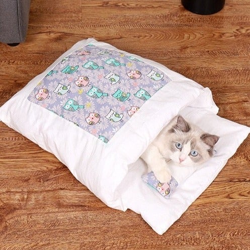 Cat Bed With Pillow