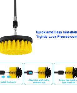 Piece Drill Brush Attachment Set