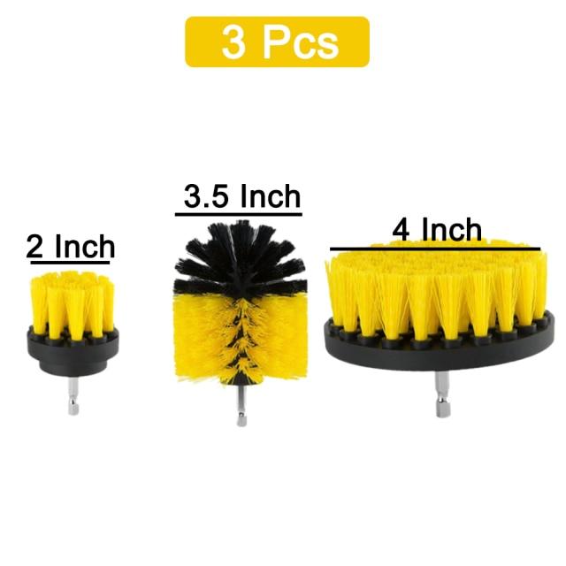 Piece Drill Brush Attachment Set