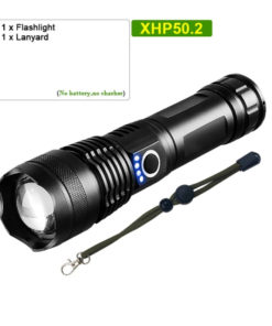 High Lumen Tactical Flashlight