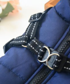 Waterproof Winter Jacket With Built-In Harness