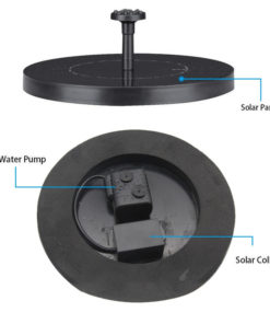 Solar Powered Hummingbird Fountain