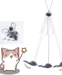 Hanging Door Bouncing Mouse Cat Toy