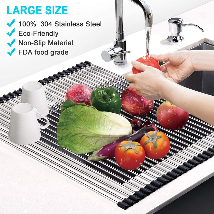 Roll Up Sink Rack