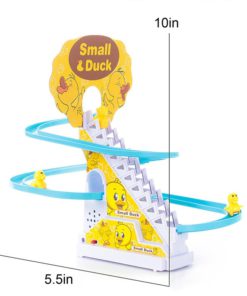 Electric Music Duck Climbing Stairs Toy