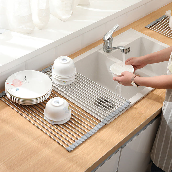 Roll Up Sink Rack