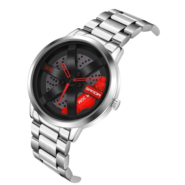 3D Wheel Brake Caliper Watch