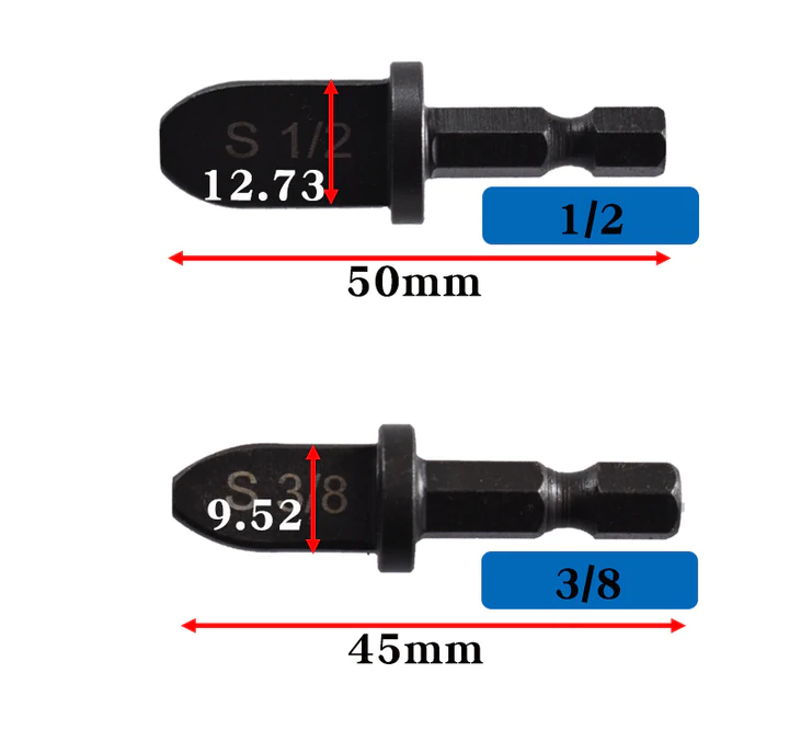 Swaging Tool Drill Bit Set