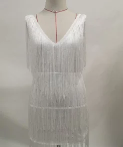 Sexy Elegant Party Tassels Dress